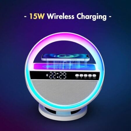 Parlante Sunsbell Qi 15w Con Tecnología Inalámbrica: imagen 6