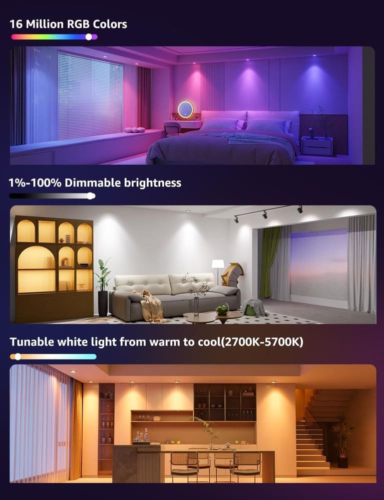 Lampara Smart Led Vivion 13w Rgbcw