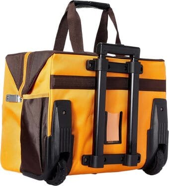 Bolso valija  rigida 20" porta herramientas 19 bolsillos ingco