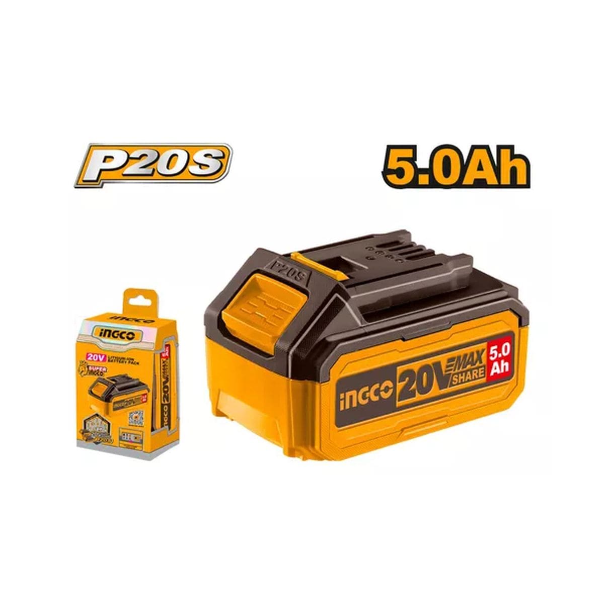 Bateria 20v 5ah Mod Ingco Fbli20031: imagen 2