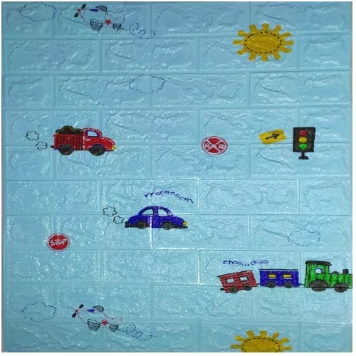 Placa Revestimiento Pared Autoadhesiva 70x77cm Modelos