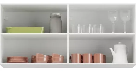 Mueble Aéreo - Alacena De Cocina O Baño 2 Puertas En Mdp: imagen 3