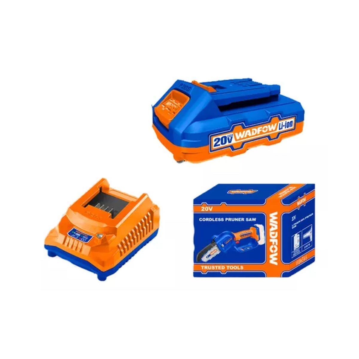 Mini Motosierra A Bateria 5 20v P20s 1 Bat - Wclp552 Wadfow: imagen 3