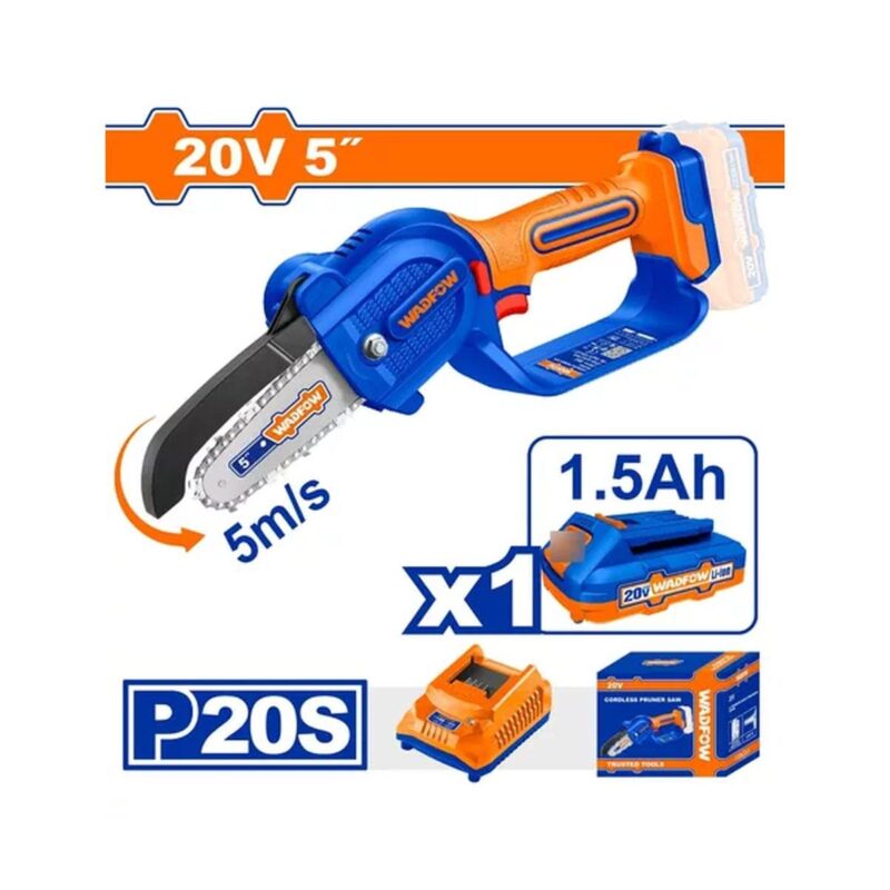 Mini Motosierra A Bateria 5 20v P20s 1 Bat - Wclp552 Wadfow