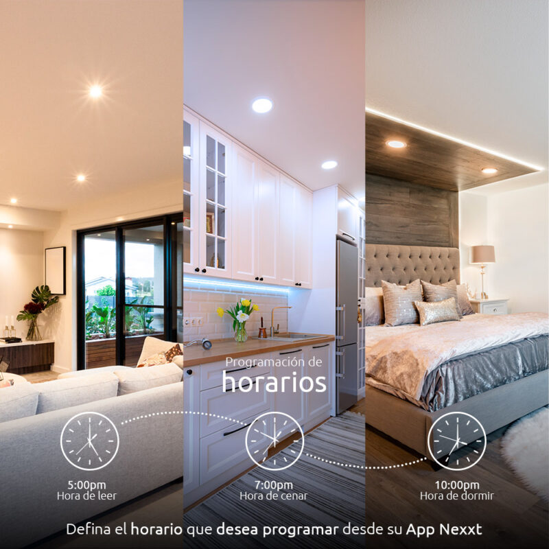 Panel LED Slim Inteligente Wi-Fi Nexxt Solutions – Luz Cálida/Fría Regulable