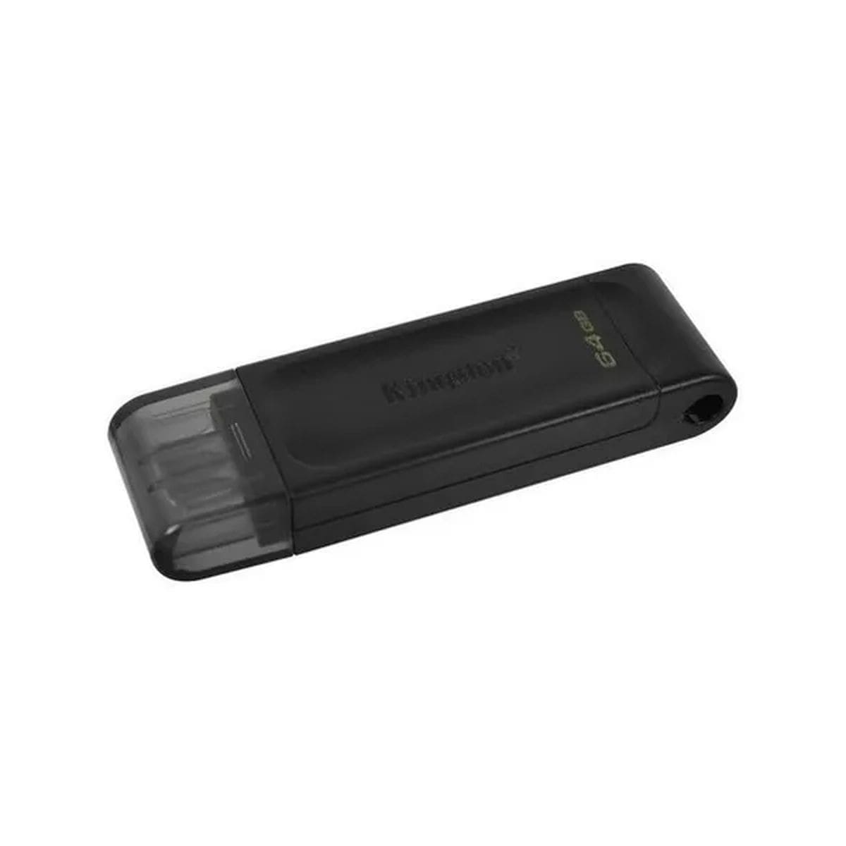 Pendrive Kingston DataTraveler 70 DT70 64GB 3.2 Gen 1 negro: imagen 1