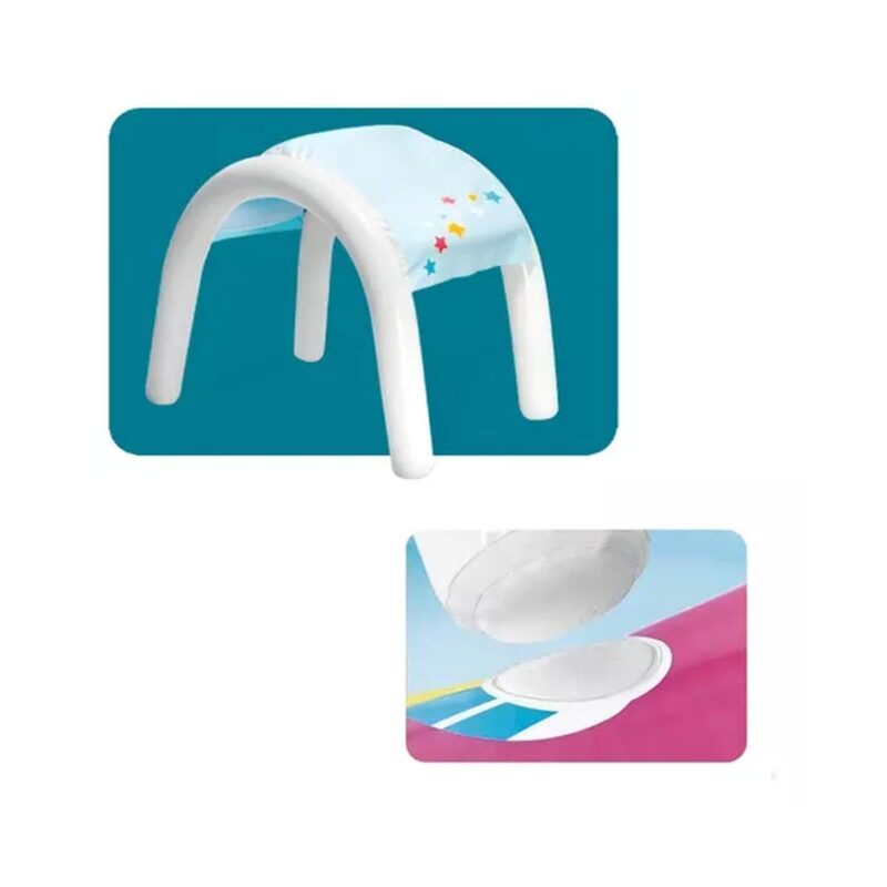 Piscina Unicornio Con Toldo Intex