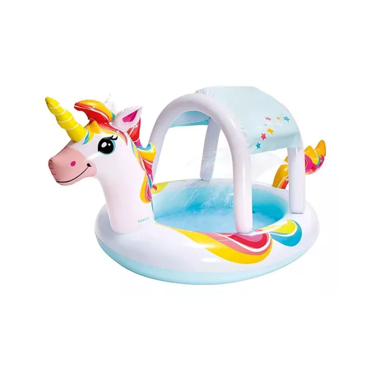 Piscina Unicornio Con Toldo Intex: imagen 1