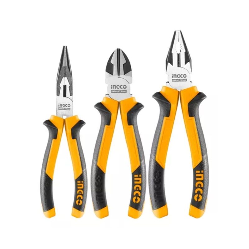 Set De 3 Pinzas Ingco Hikps28318