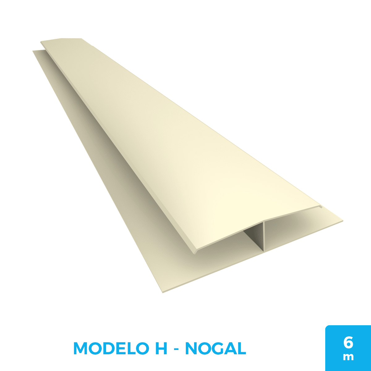 Perfiles de PVC - Modelo H: imagen 6