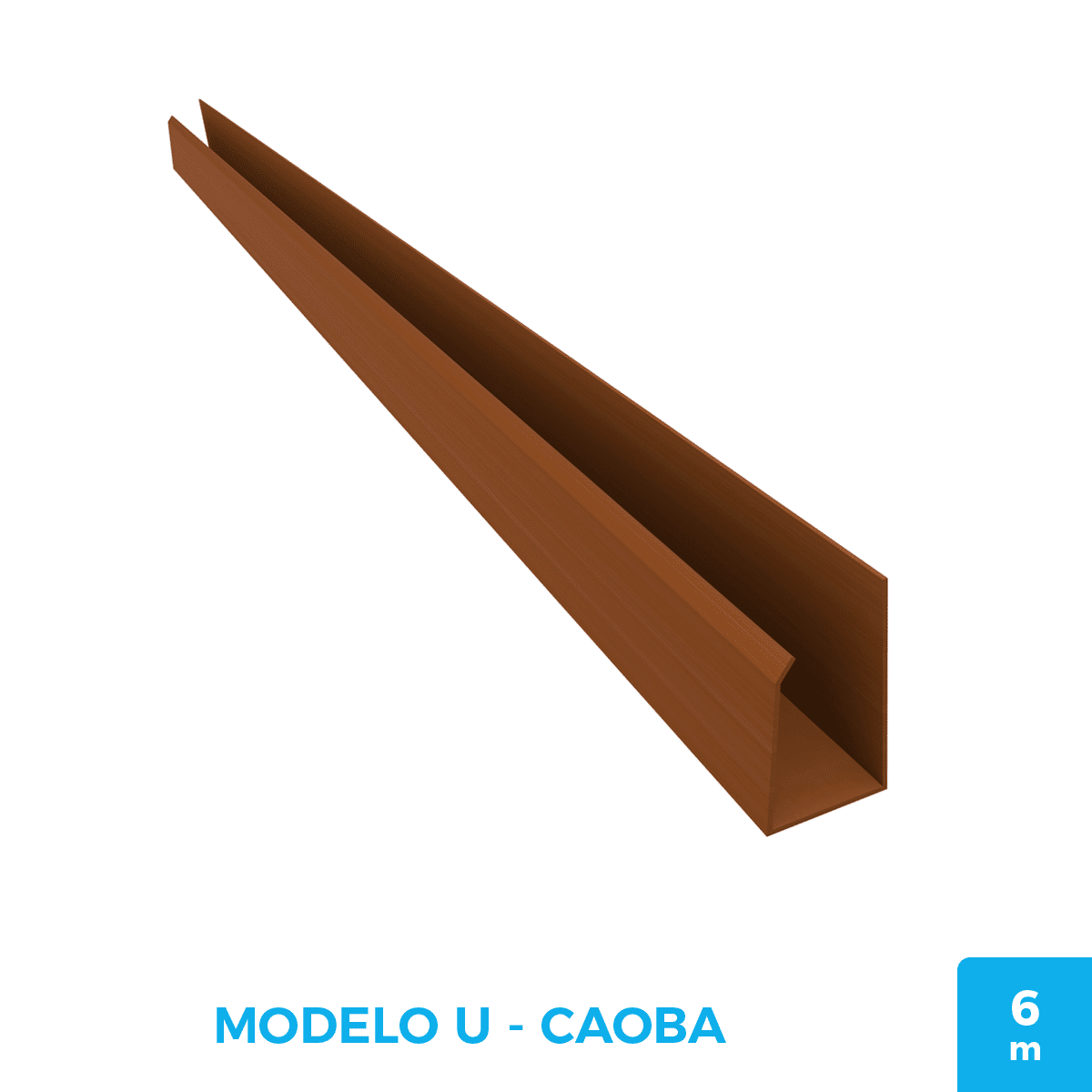 Perfiles de PVC - Modelo U 6m: imagen 5