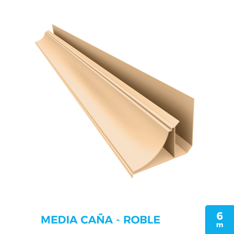 Perfiles de PVC - Moldura Media Caña