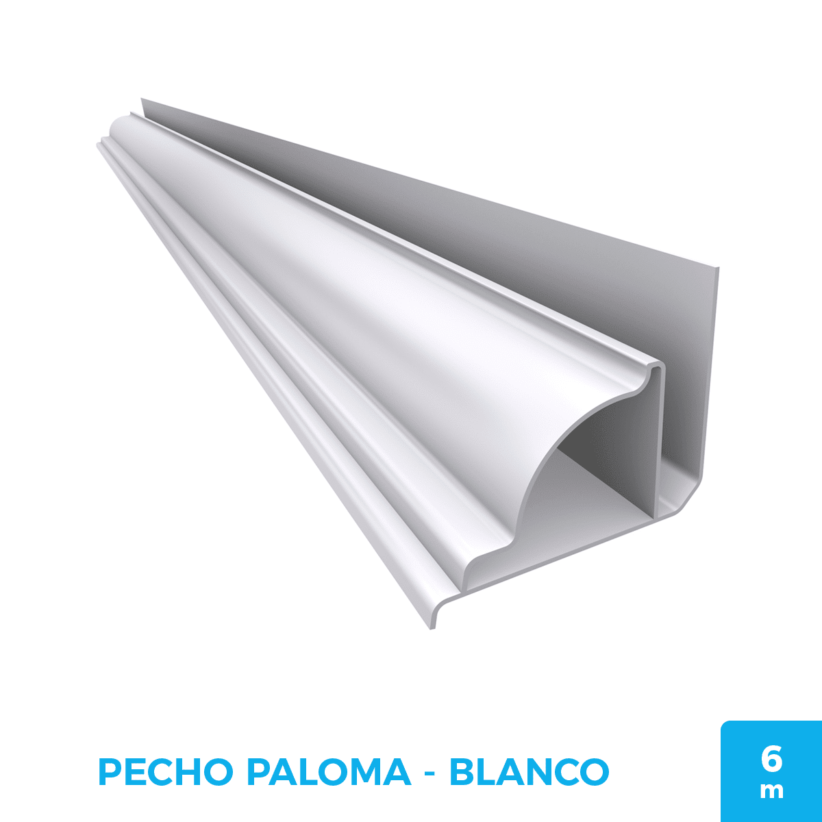 Perfiles de PVC - Moldura Pecho Paloma: imagen 1