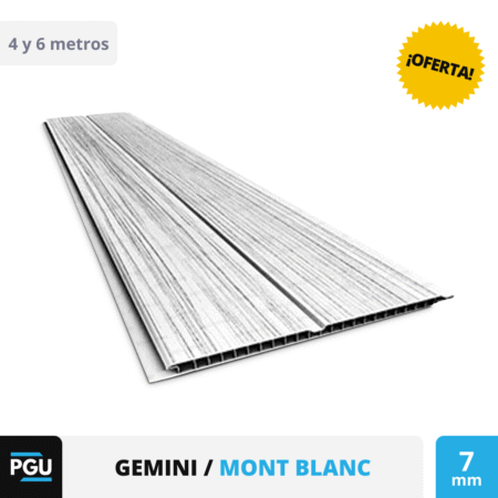 Cielorraso de PVC - Color madera de 7mm: imagen 3