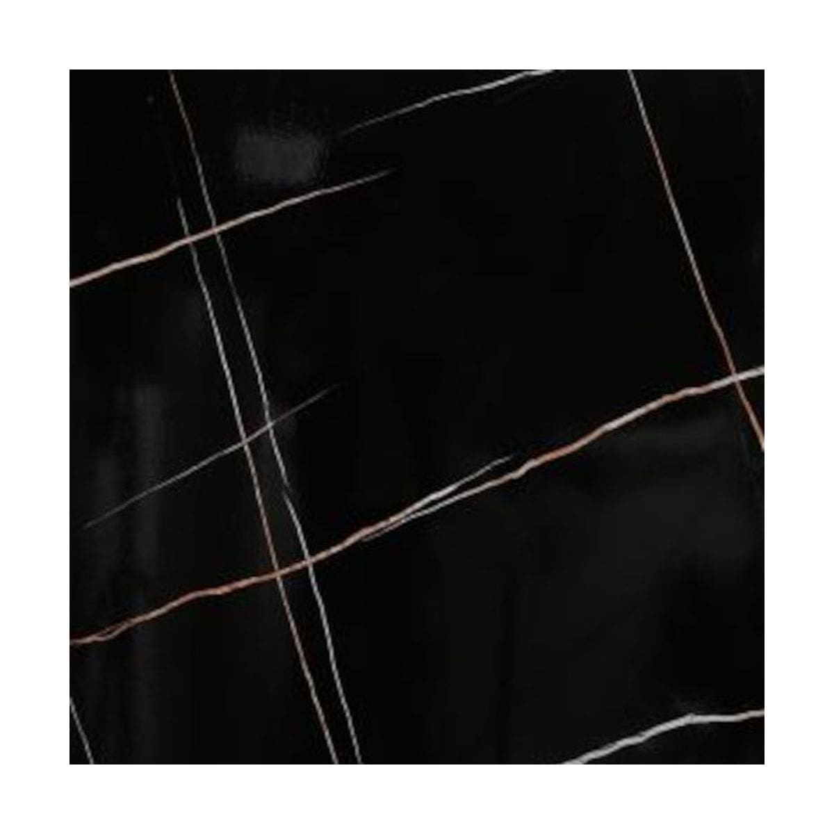 Placa Imitación Mármol Autoadhesiva Negro Mirage: imagen 1