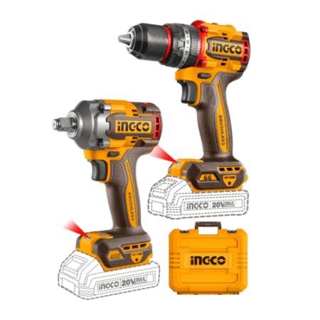 Kit Combo 96nm + Llave 850nm + Accesorios Ingco Cosli250586 - Amarillo: imagen 4