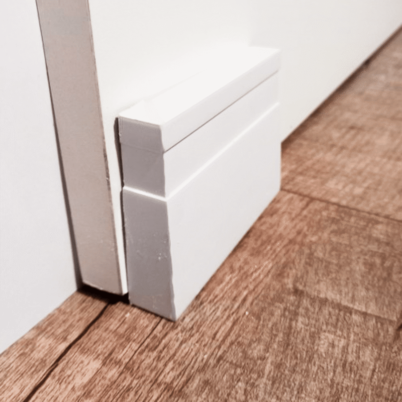 Zócalo Nobre 7cm - PVC Plasbil Cielo Raso Beige