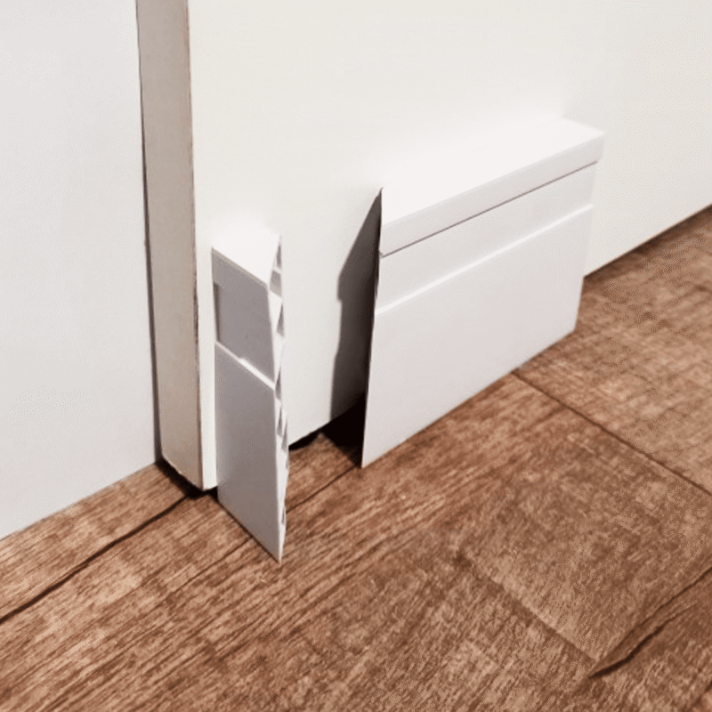 Zócalo Nobre 7cm - PVC Plasbil Cielo Raso Beige